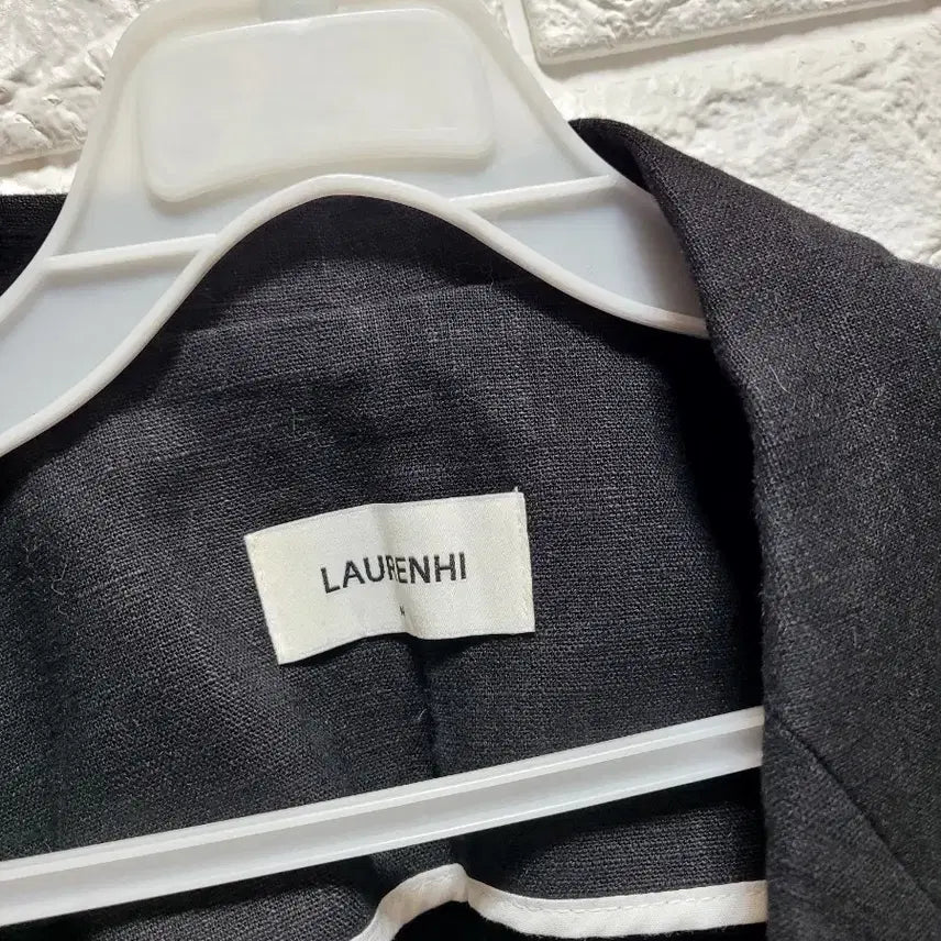 [BUNJANG] LaurenHi Linen 100% Short Sleeve Jacket (M) / 로렌하이 린넨100 반팔자켓M