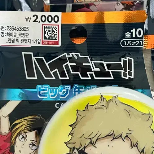 [BUNJANG] Daiso Haikyuu!! Tsukishima Kei Acrylic Stand &amp; Badge Set / 다이소 하이큐 츠키 세트