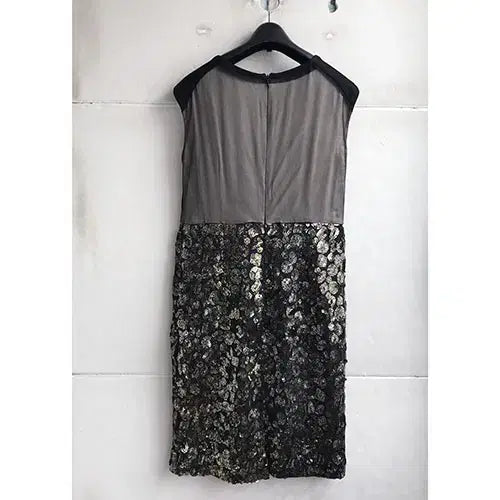 [BUNJANG] Objets Genuine Polyester Blend Sequin Dress / 오브제 정품 - 55/새거수준
