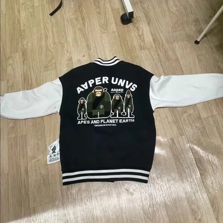 [BUNJANG] BAPE Varsity Jacket / 베이프 바시티