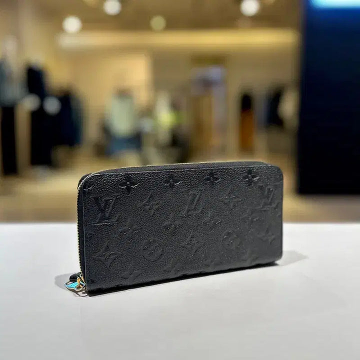 [BUNJANG] Louis Vuitton Empreinte Noir Zippy Long Wallet M61864 / 루이비통 앙프렝뜨 느와르 지피 장지갑 M61864