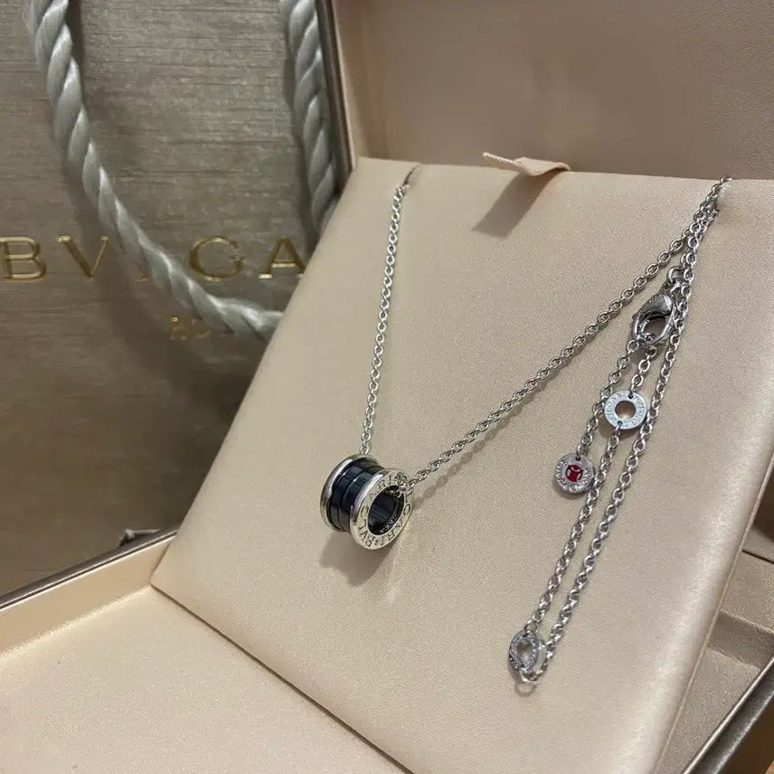 [BUNJANG] Bvlgari B.Zero1 Black Pendant Necklace / 불가리 비제로원 블랙 펜던트 목걸이