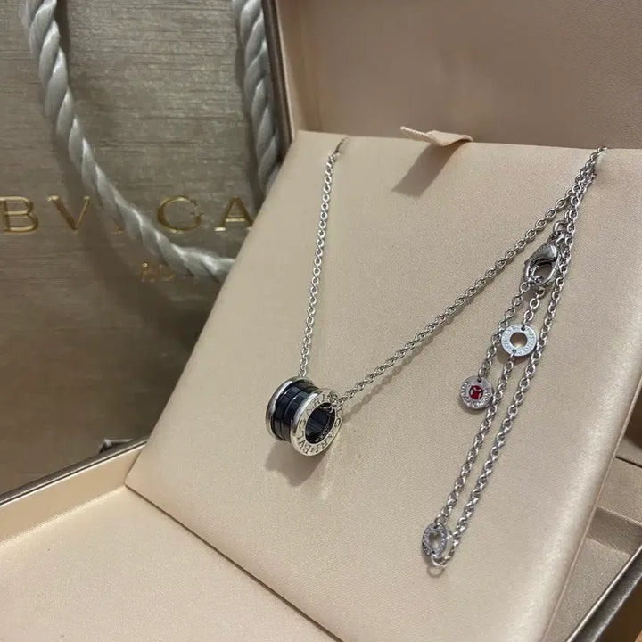 [BUNJANG] Bvlgari B.Zero1 Black Pendant Necklace / 불가리 비제로원 블랙 펜던트 목걸이