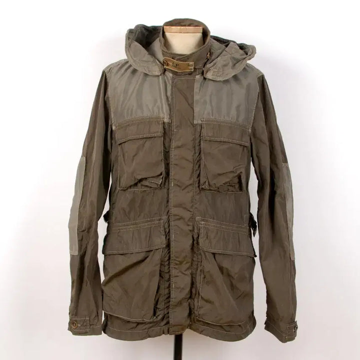 [BUNJANG] CP Company Hooded Safari Jacket Size 100 / CP 씨피콤퍼니 후드 사파리 야상자켓 100