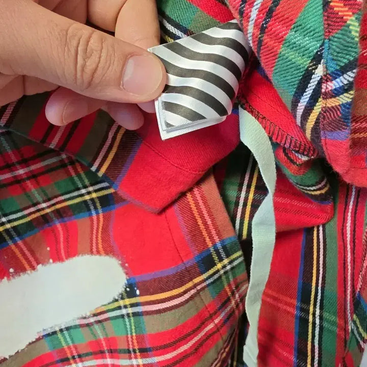 [BUNJANG] Off-White Check Flannel Shirt M / 오프화이트 체크 플란넬 셔츠 M