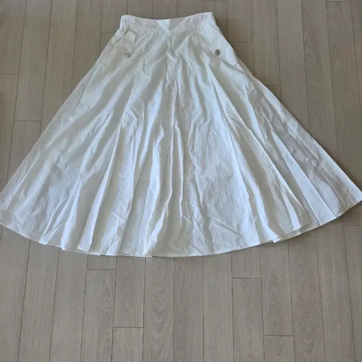[BUNJANG] Back Banding Flare Long Skirt / 백밴딩 플레어롱 스커트
