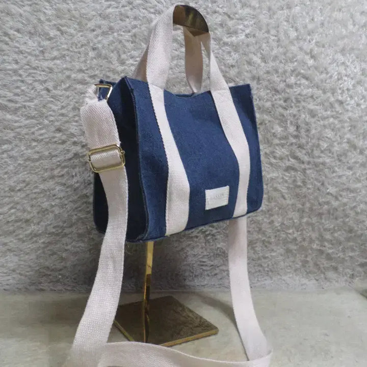 [BUNJANG] LANVIN Denim Eco Bag Tote Bag Crossbody Bag / 후루룩구제2 랑방 에코백 토트백 데님 크로스백 260501