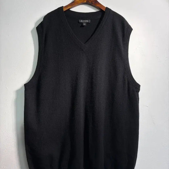 [BUNJANG] Manwon Shop Cashmere 100% Knit Vest XL / 만원샵) Cashmere 100% 니트 베스트 XL C357