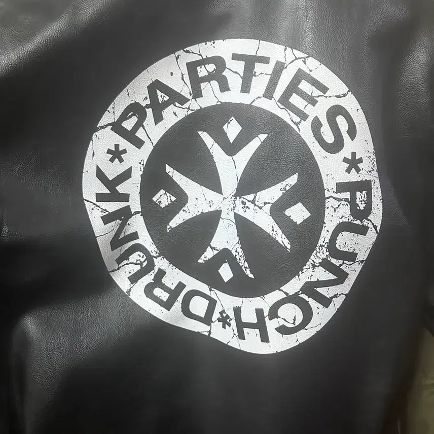 [BUNJANG] Punch Drunk Delays Vegan Leather Rider Jacket / 펀치드렁크파티즈 Vegan Leather Rider Jacket
