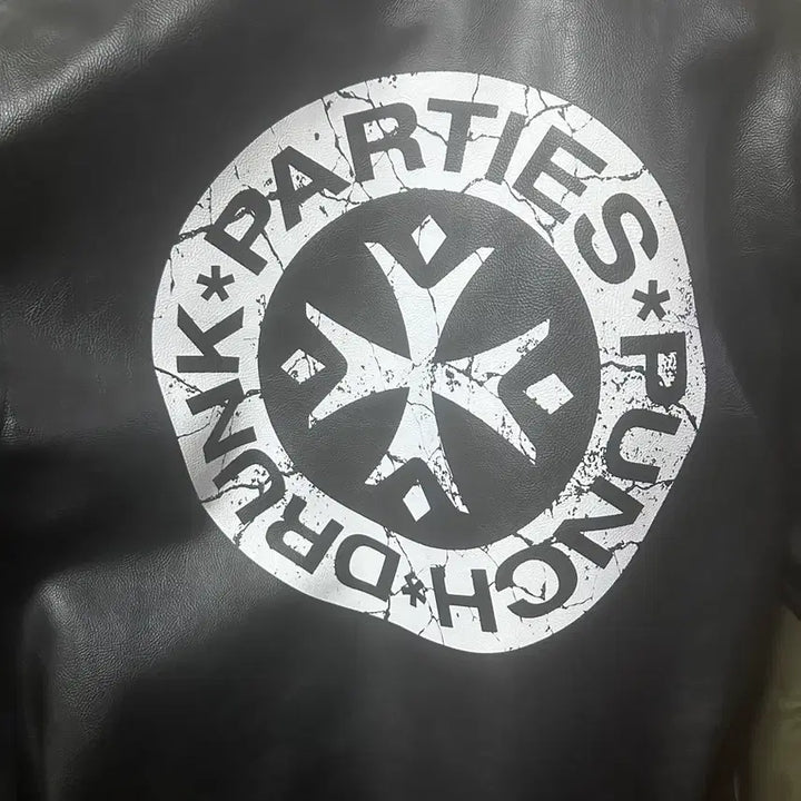 [BUNJANG] Punch Drunk Delays Vegan Leather Rider Jacket / 펀치드렁크파티즈 Vegan Leather Rider Jacket