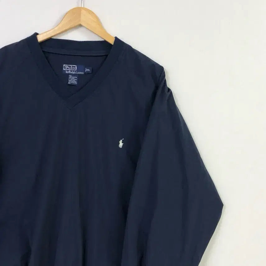 [BUNJANG] Polo Navy Windbreaker Warm-up Jacket XXL / Xxl 폴로 네이비 바람막이 웝업