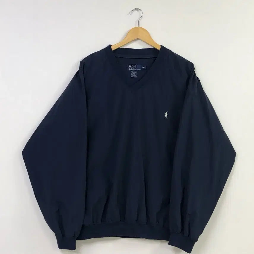 [BUNJANG] Polo Navy Windbreaker Warm-up Jacket XXL / Xxl 폴로 네이비 바람막이 웝업
