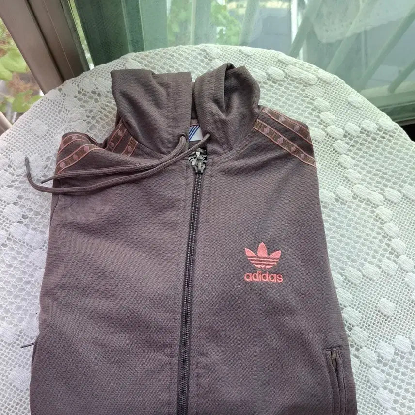 [BUNJANG] Adidas Old School Track Top Jersey Brown / 아디다스 올드스쿨 져지 트랙탑 브라운