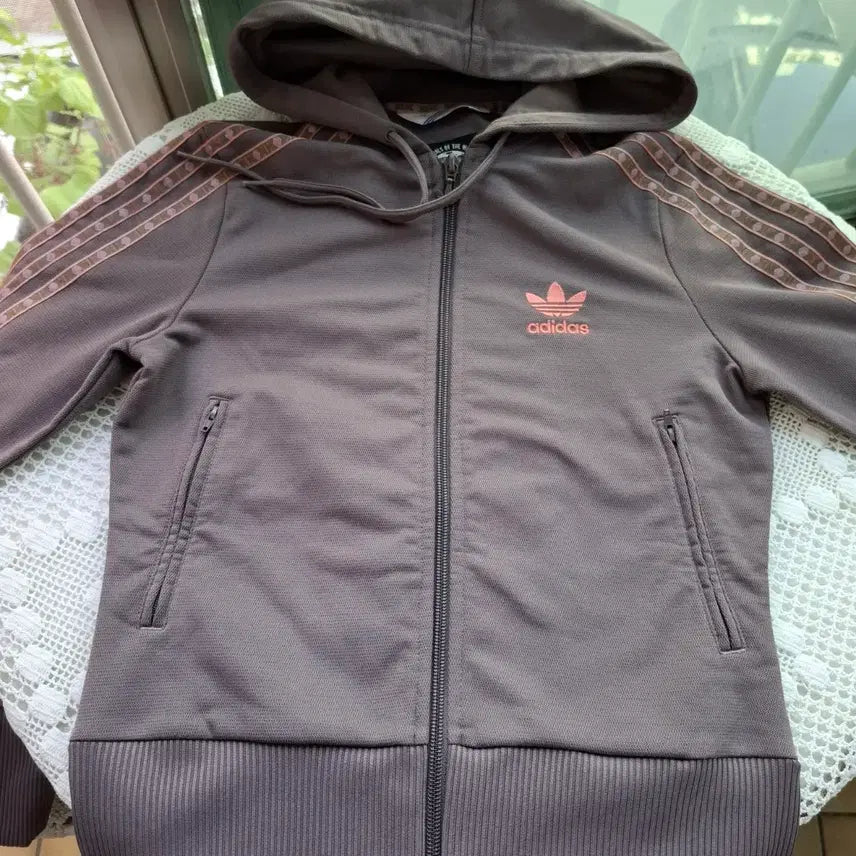 [BUNJANG] Adidas Old School Track Top Jersey Brown / 아디다스 올드스쿨 져지 트랙탑 브라운