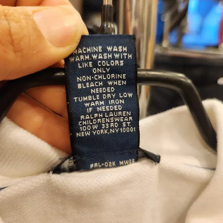 [BUNJANG] Polo Ralph Lauren Striped Polo Shirt / 폴로랄프로렌 스트라이프 카라티