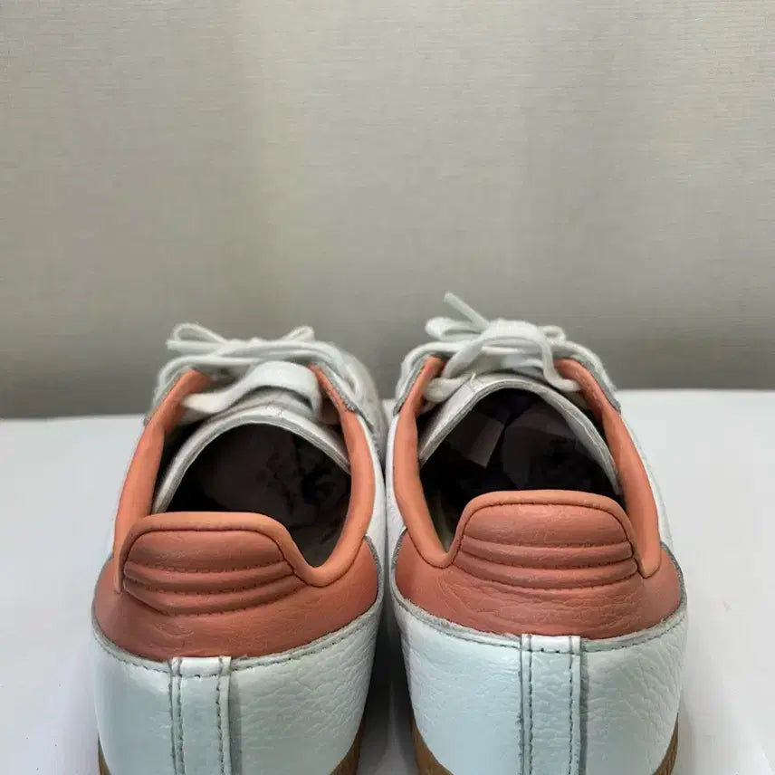 [BUNJANG] Adidas Samba OG White Coral Sneakers / 아디다스 삼바 OG 화이트 코랄(255)