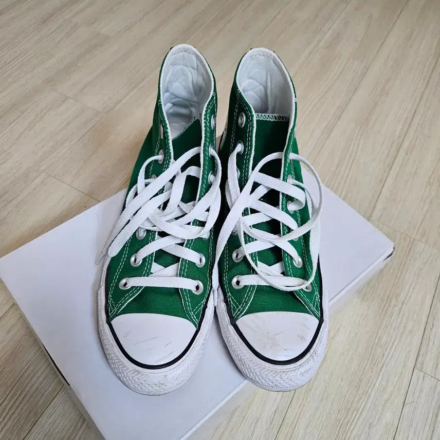 [BUNJANG] Converse Chuck Taylor All Star Amazon Green 235 / (실착1회) 컨버스 척테일러 올스타 아마존그린 235
