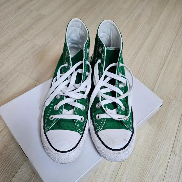 [BUNJANG] Converse Chuck Taylor All Star Amazon Green 235 / (실착1회) 컨버스 척테일러 올스타 아마존그린 235