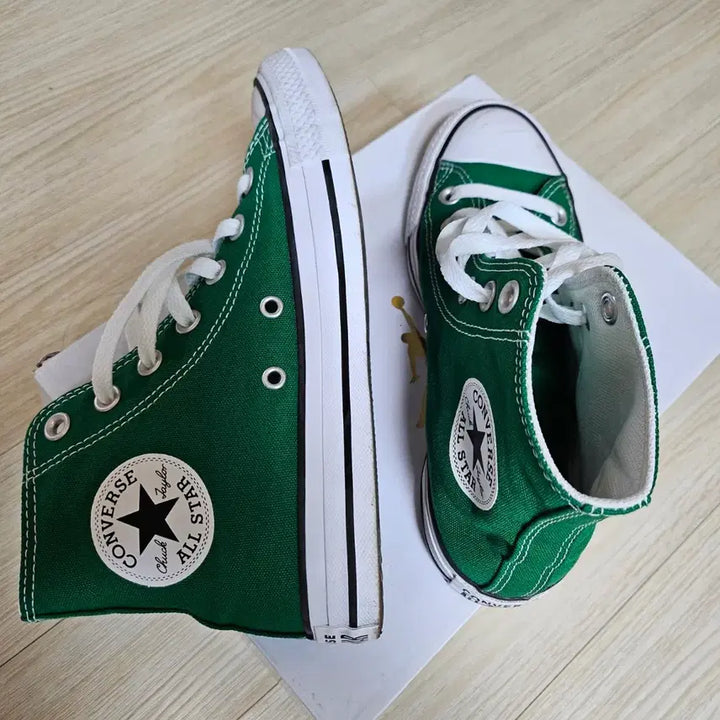 [BUNJANG] Converse Chuck Taylor All Star Amazon Green 235 / (실착1회) 컨버스 척테일러 올스타 아마존그린 235