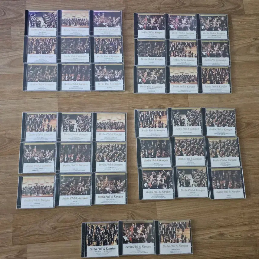 [BUNJANG] Berlin Philharmonic &amp; Karajan Classical CD Set (39 Discs) / 베를린 필 &amp; 카라얀 클래식 CD 39장