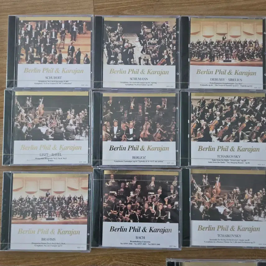 [BUNJANG] Berlin Philharmonic &amp; Karajan Classical CD Set (39 Discs) / 베를린 필 &amp; 카라얀 클래식 CD 39장