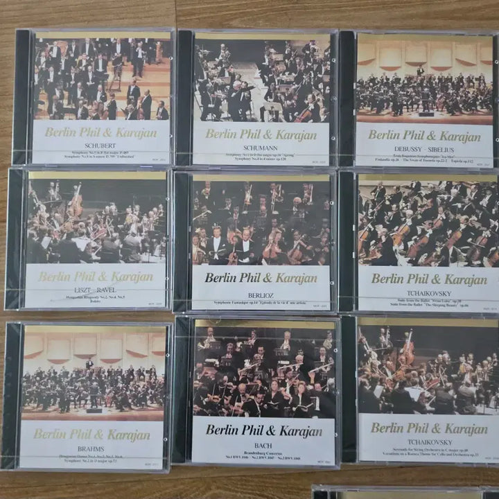 [BUNJANG] Berlin Philharmonic &amp; Karajan Classical CD Set (39 Discs) / 베를린 필 &amp; 카라얀 클래식 CD 39장