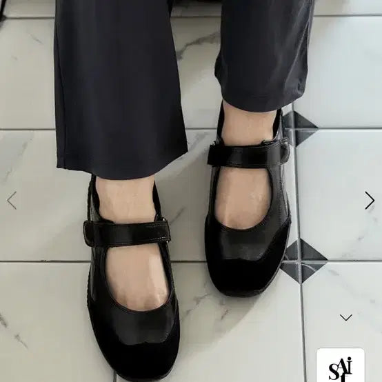 [SOLD OUT] 세인트새틴 블랙 메리제인 슈즈 -패브릭블랙 250