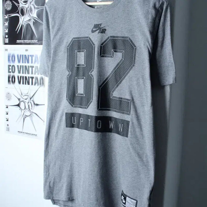 [BUNJANG] Nike Air Big Logo Limited Edition T-Shirt / (M-L) 나이키 반팔 티셔츠 에어 빅로고 한정판-1866D