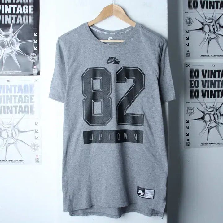 [BUNJANG] Nike Air Big Logo Limited Edition T-Shirt / (M-L) 나이키 반팔 티셔츠 에어 빅로고 한정판-1866D