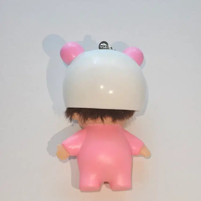 [BUNJANG] Monchhichi Baby Panda Mini Keychain Figure / 미사용) 몬치치 아기 일본 고전풍 인형 키링 피규어 초미니 초소형 판다