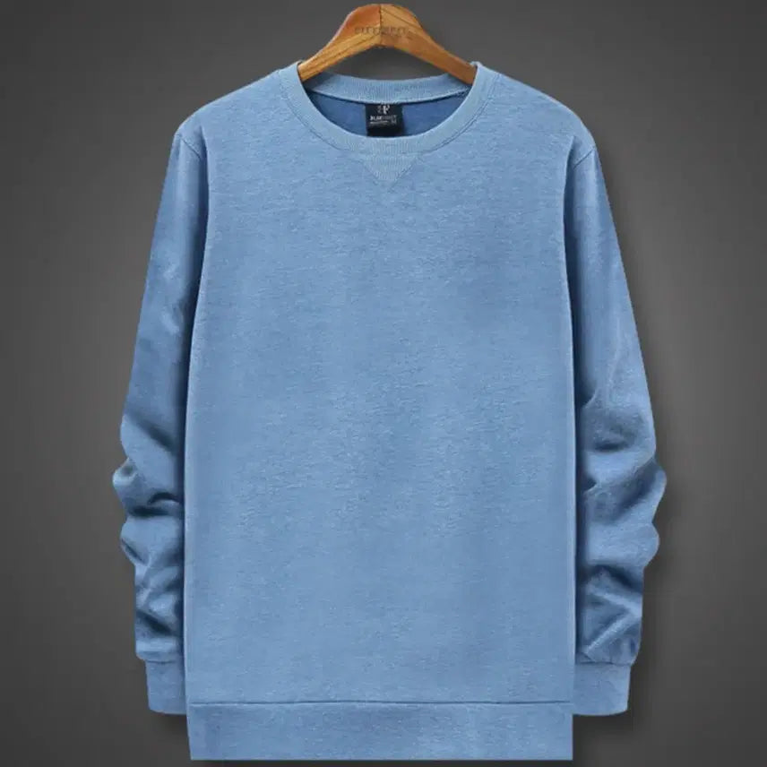 [BUNJANG] Melange Blue Sweatshirt XL / 심플 맨투맨 /xl 보카시블루