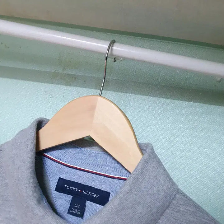 [BUNJANG] Tommy Hilfiger Long Sleeve Polo Shirt L (100) / 타미힐피거 긴팔 카라티 L 100