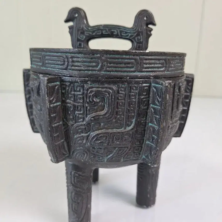 [BUNJANG] Vintage 1960s Chinese Style Ice Bucket Ashtray / 근대사 수집 자료 옛날 빈티지 아이스버킷 재떨이
