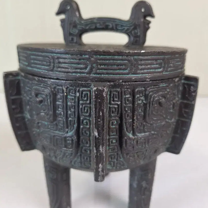 [BUNJANG] Vintage 1960s Chinese Style Ice Bucket Ashtray / 근대사 수집 자료 옛날 빈티지 아이스버킷 재떨이