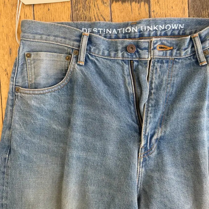 [BUNJANG] Liberalders Washed Relaxed Fit Denim Pants / Liberalders