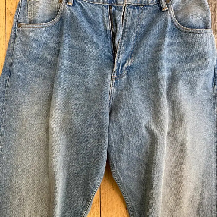 [BUNJANG] Liberalders Washed Relaxed Fit Denim Pants / Liberalders
