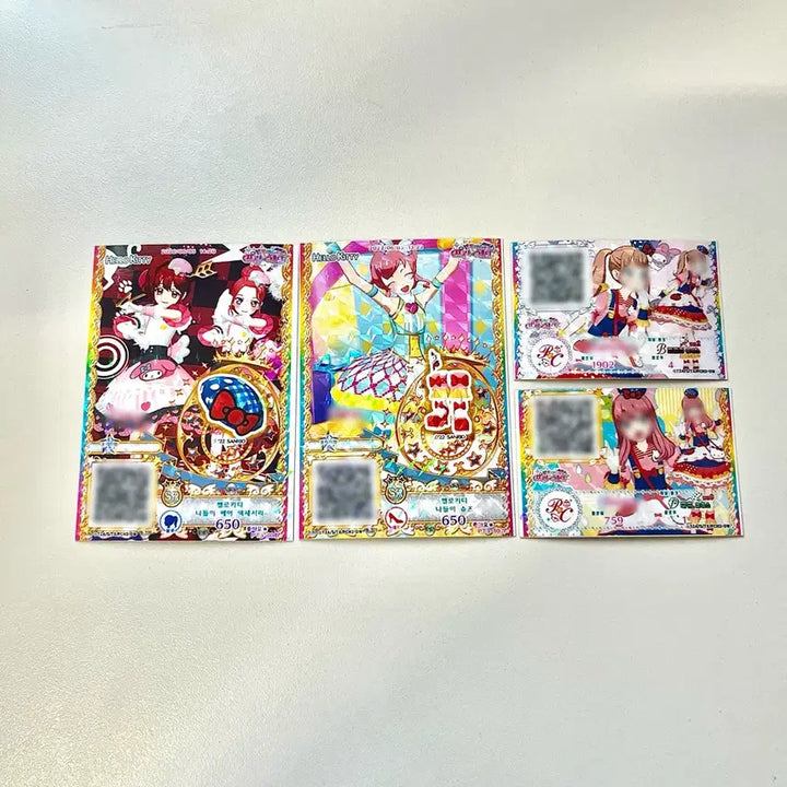 [BUNJANG] Pri☆Chan Sanrio Hello Kitty Outing Hair Shoes Coordinate Ticket Set / 프리채널 산리오 헬로키티 나들이 헤어 슈즈 조각 코디 티켓 세트