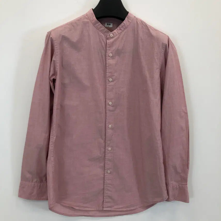 [BUNJANG] Uniqlo Cotton Henry Neck Shirt M / 유니클로 헨리넥 코튼셔츠 M