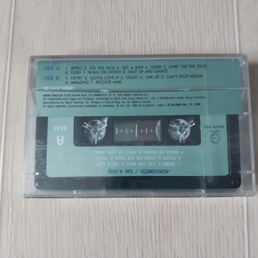 [BUNJANG] Aerosmith Get A Grip Cassette Tape (Sealed) / 에어로스미스 Get A Grip 미개봉 카세트 테이프