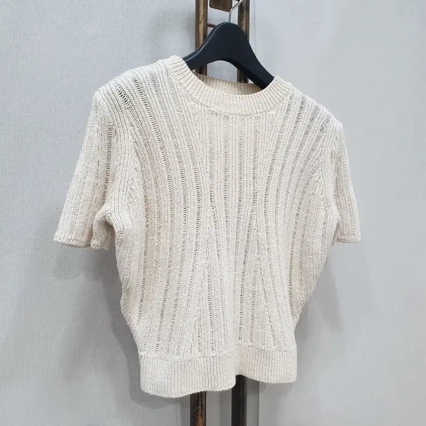 [BUNJANG] MOHAN Summer Knit Short Sleeve Top / (JJ30054)모한 MOHAN 반팔 여름니트 S