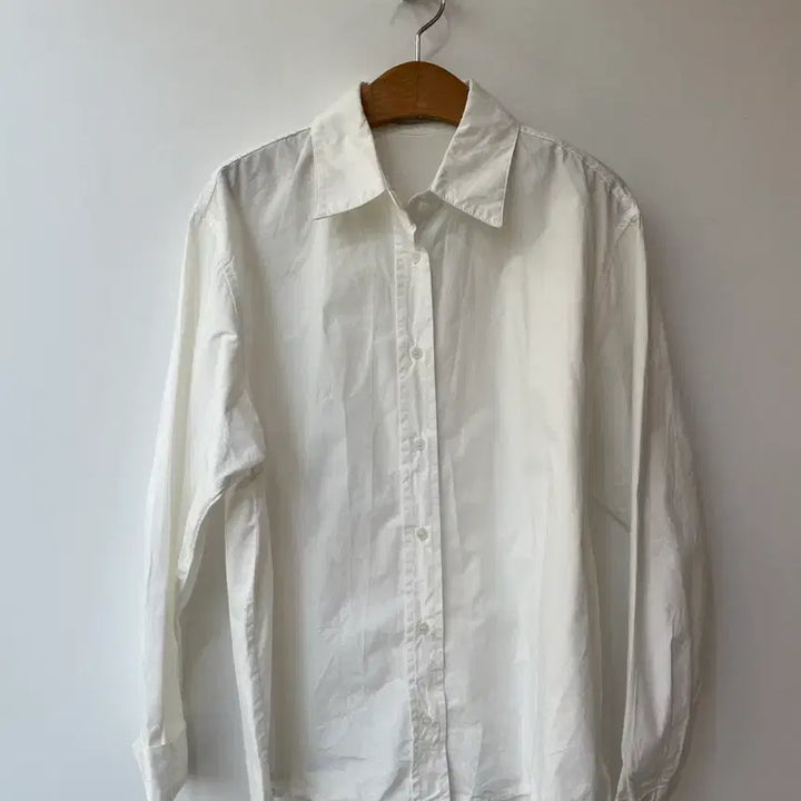 [BUNJANG] Nearli White Cotton Shirt / Nearli 화이트 셔츠