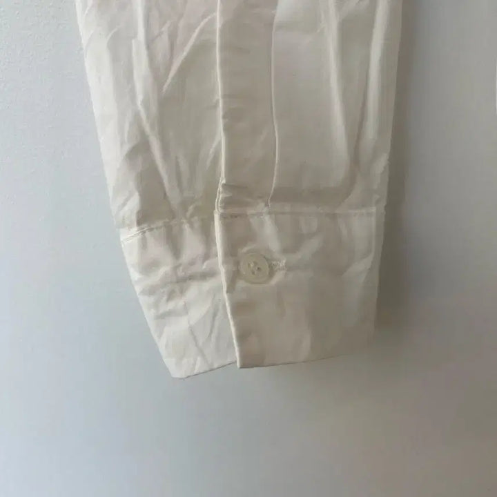 [BUNJANG] Nearli White Cotton Shirt / Nearli 화이트 셔츠