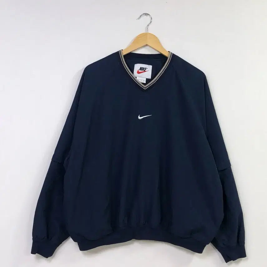 [BUNJANG] Nike Navy Swoosh Warm-up XL / XL 나이키 네이비 스우시 웜업