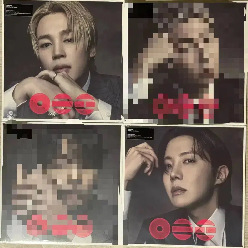 [BUNJANG] BTS Jimin J-Hope Vinyl LP Sealed / 방탄 지민 제이홉 vinyl lp 미개봉 양도 bts 바이닐