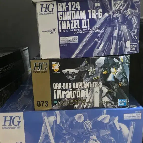 [BUNJANG] AOZ Gundam Gunpla Kit 5-Item Bundle Set / AOZ 건담 건프라킷 5종 일괄 판매