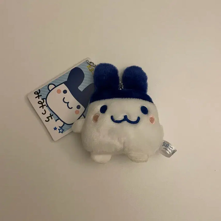 [BUNJANG] Tamagotchi Fluffy Chibi Mascot Keychain Mametchi Mimitchi Plush Keychain / 다마고치 복슬복슬 치비 마스코트 키링 마메치 미미치 인형 키홀더 위시
