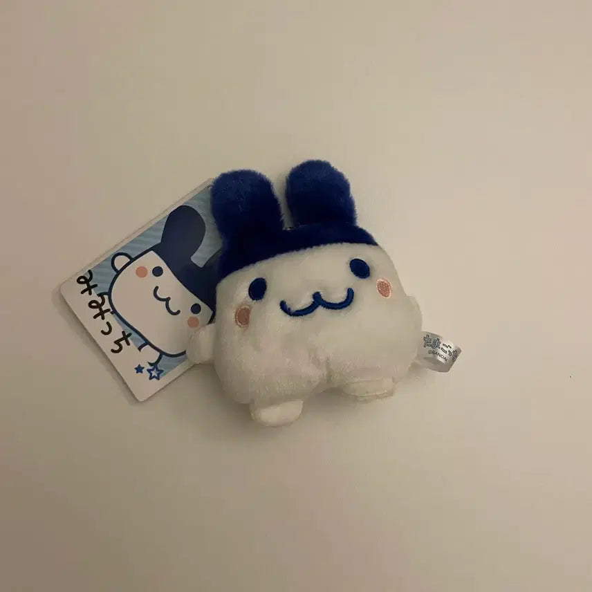 [BUNJANG] Tamagotchi Fluffy Chibi Mascot Keychain Mametchi Mimitchi Plush Keychain / 다마고치 복슬복슬 치비 마스코트 키링 마메치 미미치 인형 키홀더 위시