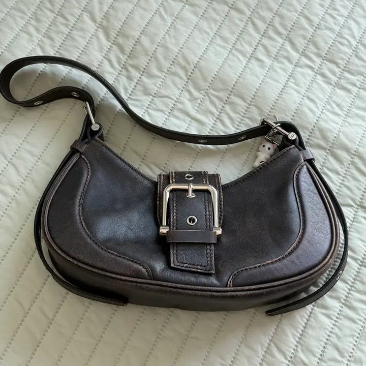 [BUNJANG] Osoi Hobo Bag Vintage Black / 오소이 호보백 빈티지 블랙