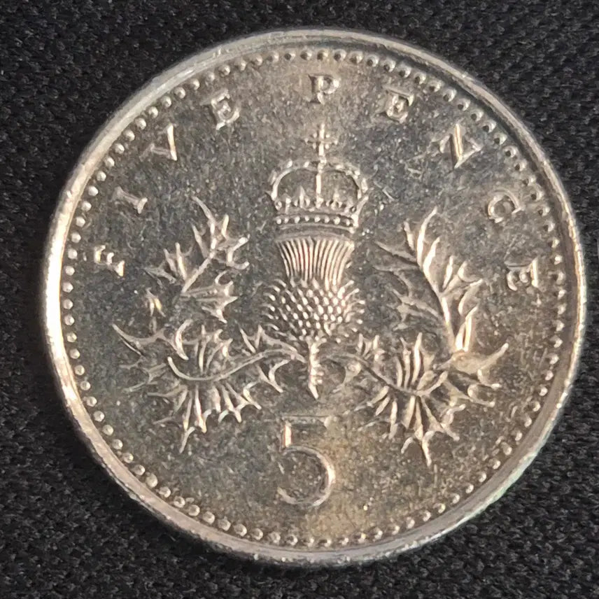[BUNJANG] 2005 United Kingdom 5 Pence Coin / 2005년 영국 5펜스 동전 [EP. 2513]