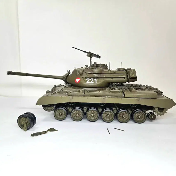 [BUNJANG] 1/35 Scale M-47 Patton Tank Assembly Model Kit (Junk) / 모터동력 정크 [레벨] 1/35 M-47 패튼 전차 조립 도색품